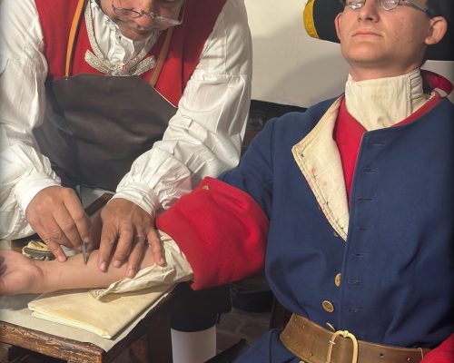 the doctor is in - at Spanish Military Hospital Museum in St Augustine FL