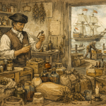Apothecary medicine supplies and trade goods in colonial St. Augustine